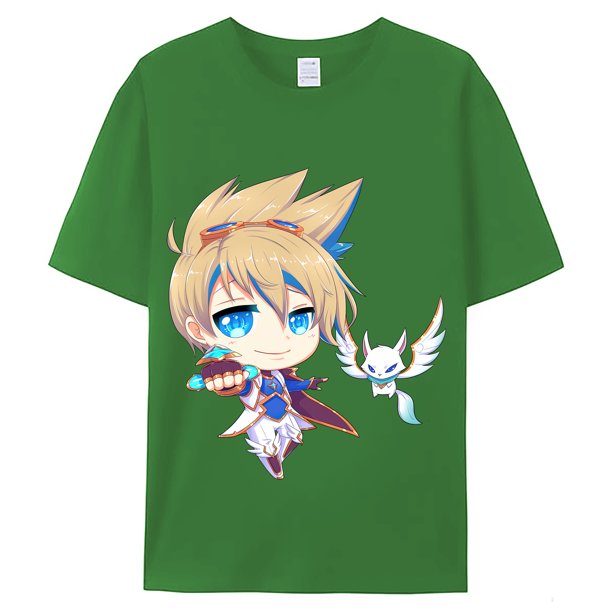 （画像用） リーグ・オブ・レジェンド League of Legends LOL レディースカジュアルプリントTシャツ（綿100％）